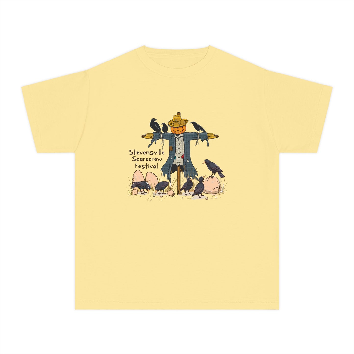 Stevensville Scarecrow Festival – Youth Midweight Tee