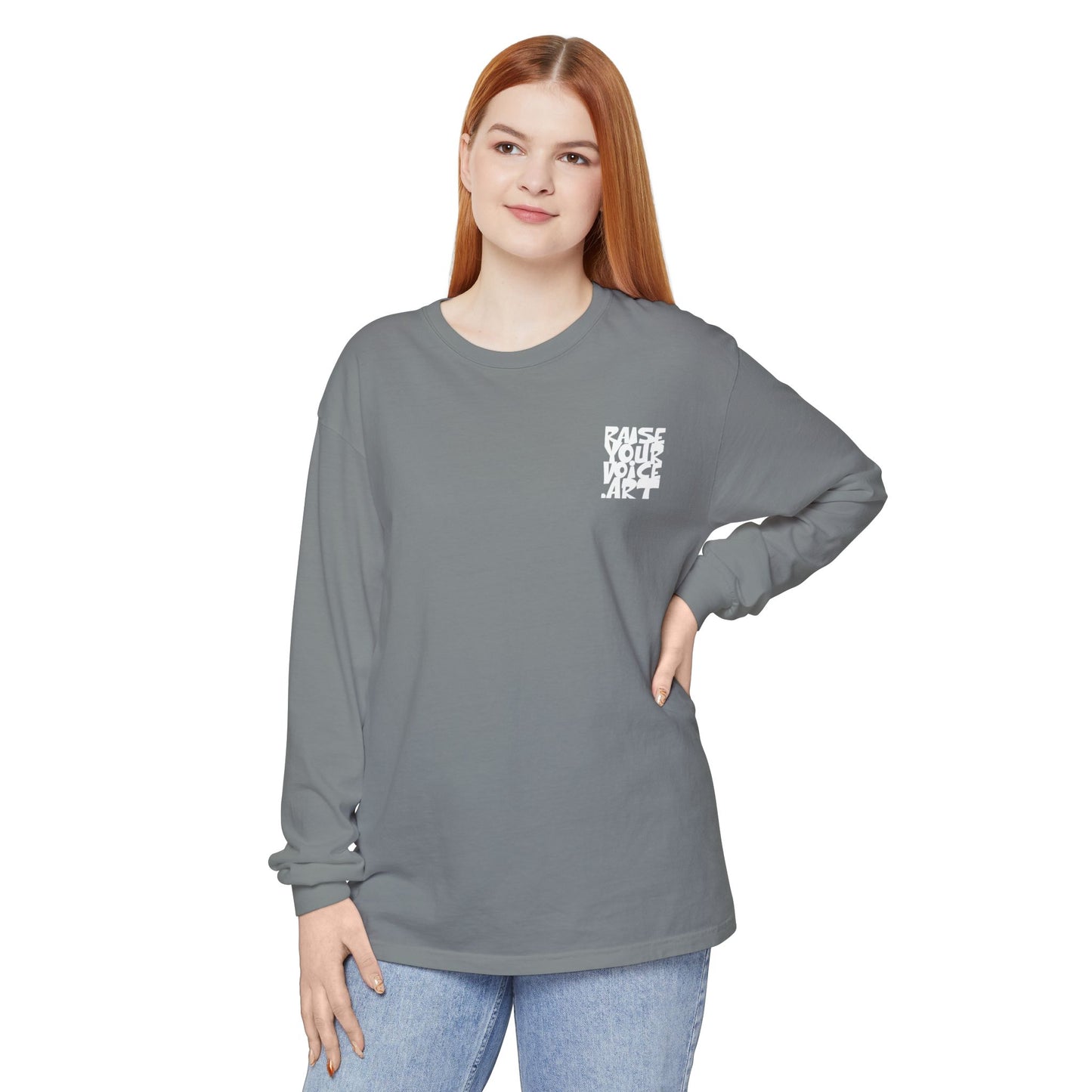 The Montana Plan, Ballot Box, image on back - Unisex Long Sleeve