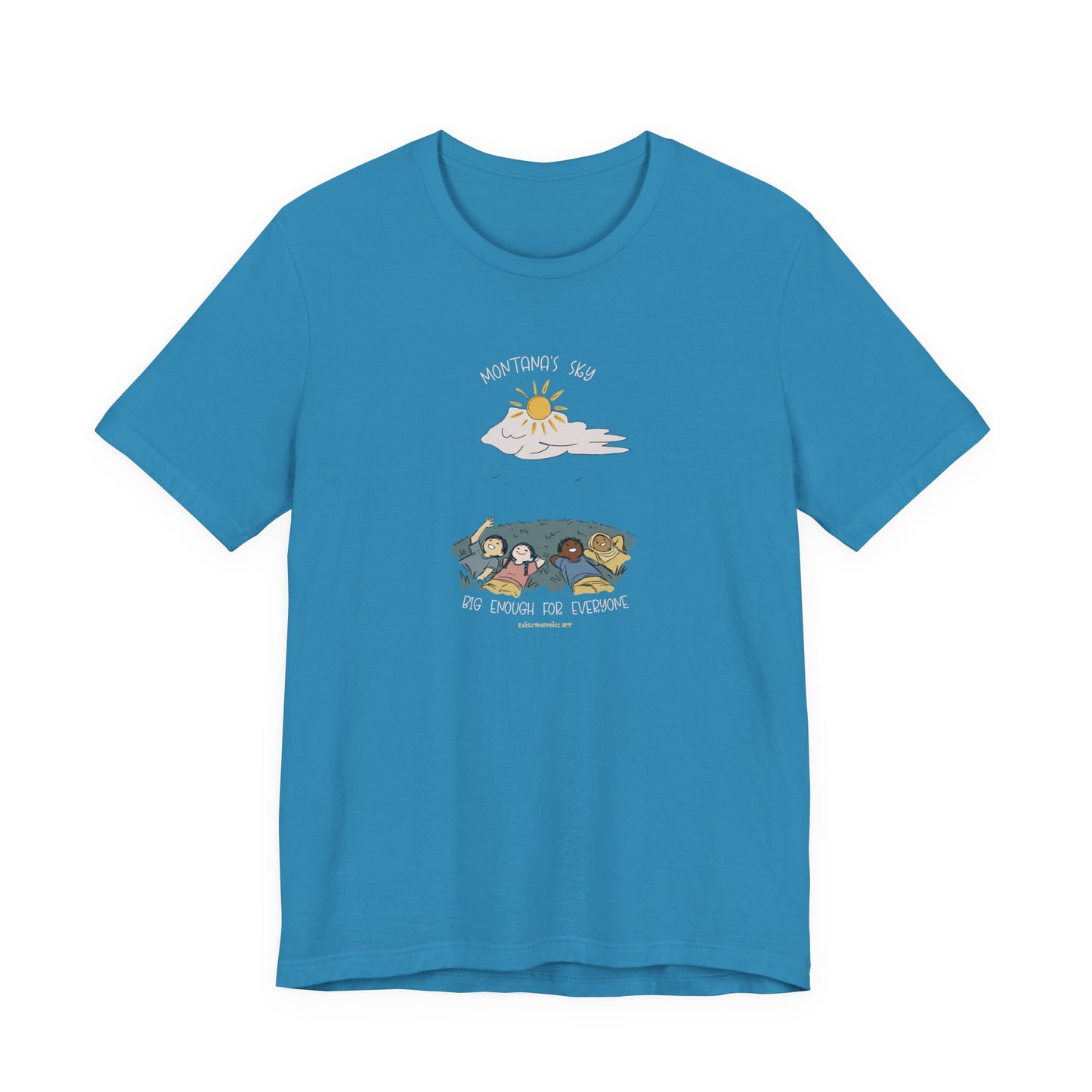 Montana’s Sky is big enough for everybody, unisex tee