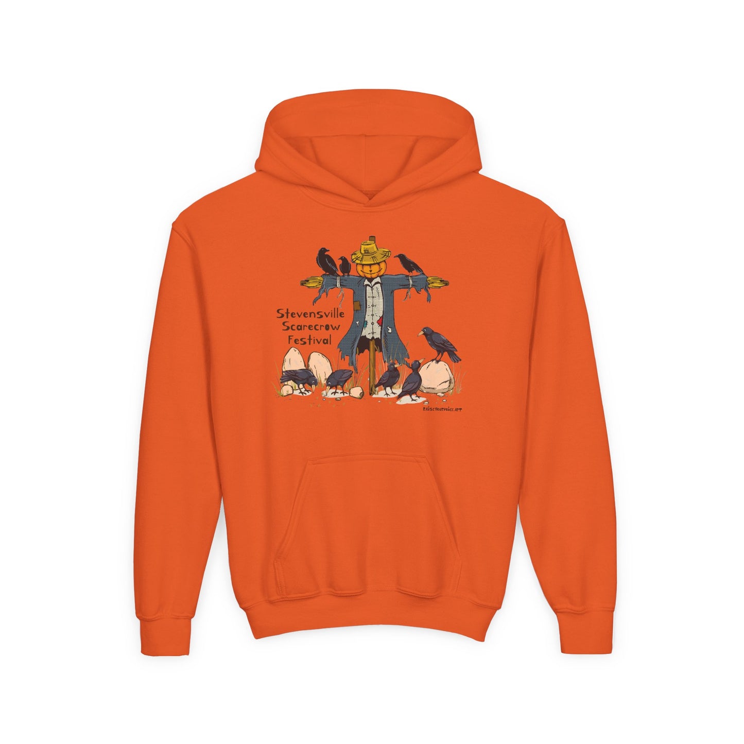 Stevensville Scarecrow Festival – Youth Heavy Blend Hooded Sweatshirt