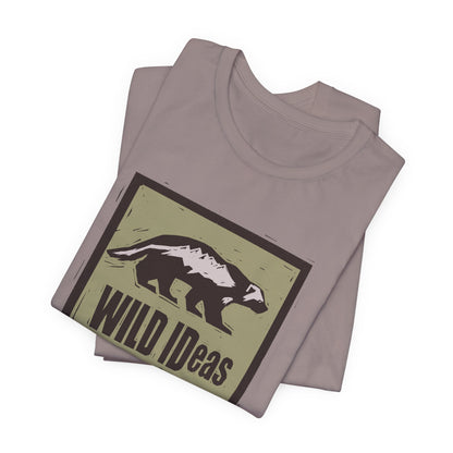 Wild Ideas Wolverine, unisex tee.