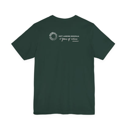 Soft Landing Missoula - 10 Years Welcome, unisex tee.