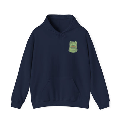 Stevi Food Program In The Round, image on the back – Unisex Heavy Blend™ Hooded Sweatshirt