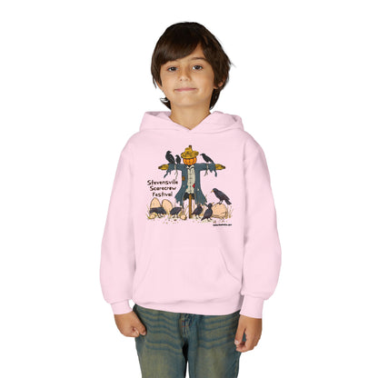 Stevensville Scarecrow Festival – Youth Heavy Blend Hooded Sweatshirt