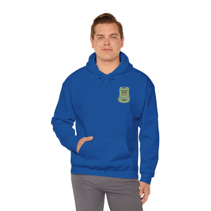 Stevi Food Program In The Round, image on the back – Unisex Heavy Blend™ Hooded Sweatshirt