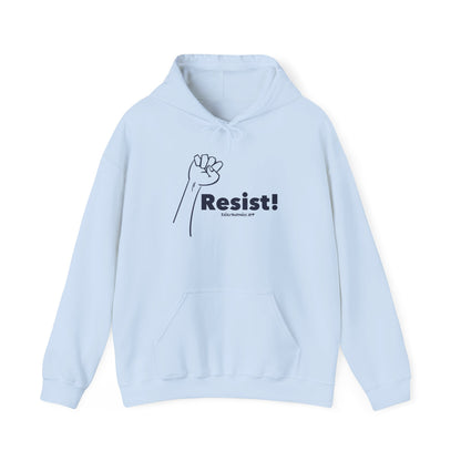 Resist! Unisex Heavy Blend Hooded Sweatshirt - Empowerment Apparel