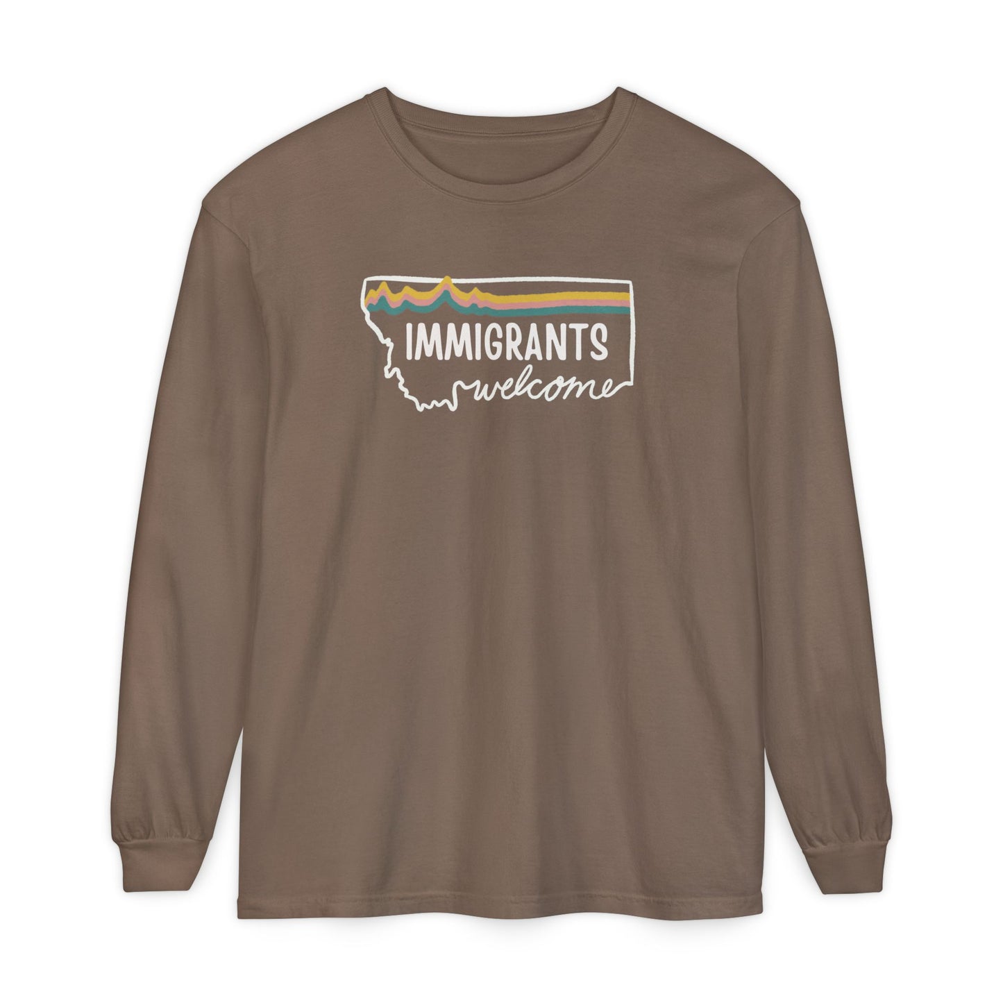 Soft Landing Missoula - 10 Years Welcome, unisex long sleeve tee.