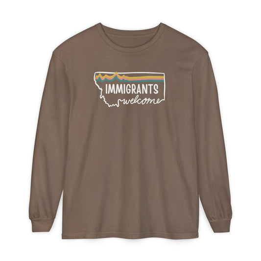 Soft Landing Missoula - 10 Years Welcome, unisex long sleeve tee.