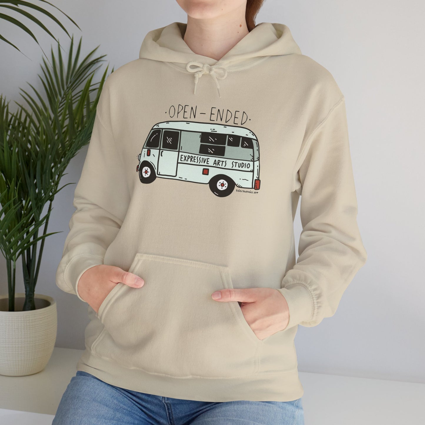 Open Ended Expressive Art Studio - Unisex Heavy Blend Sweatshirt Hoodie