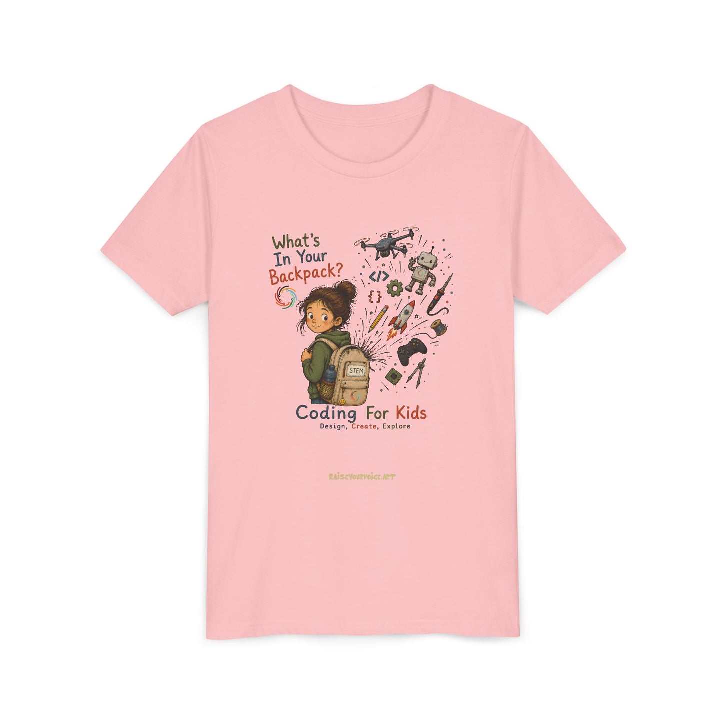 What's in Your Backpack? Youth Short Sleeve Tee