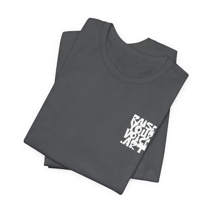 No Sheep Creek Mine, Don’t Pollute the Root, image on the back, Unisex Jersey Short Sleeve Tee