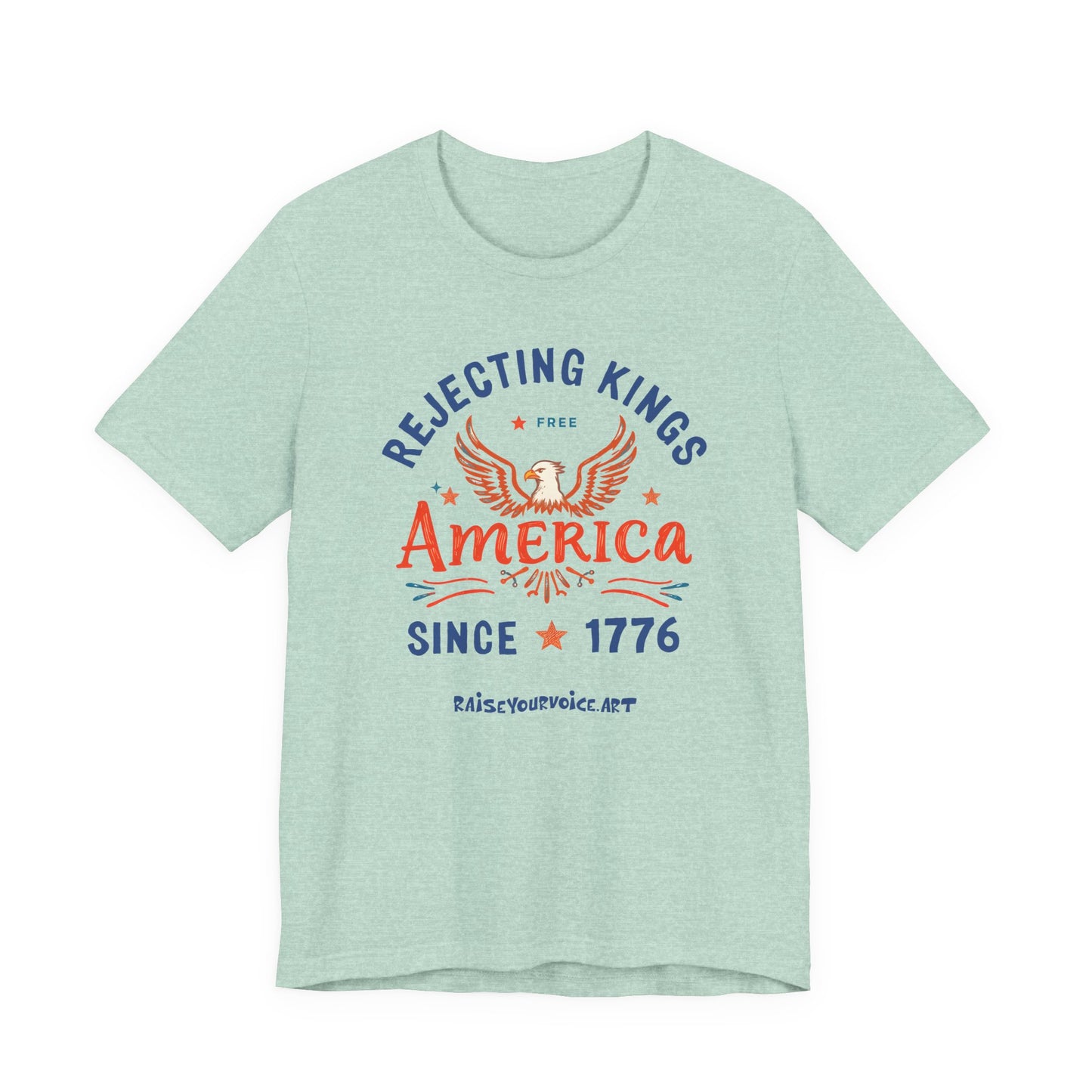 Patriotic Tee for Freedom Lovers, American Flag T-Shirt, 4th of July Outfits, Election Day Apparel, Casual Statement Top