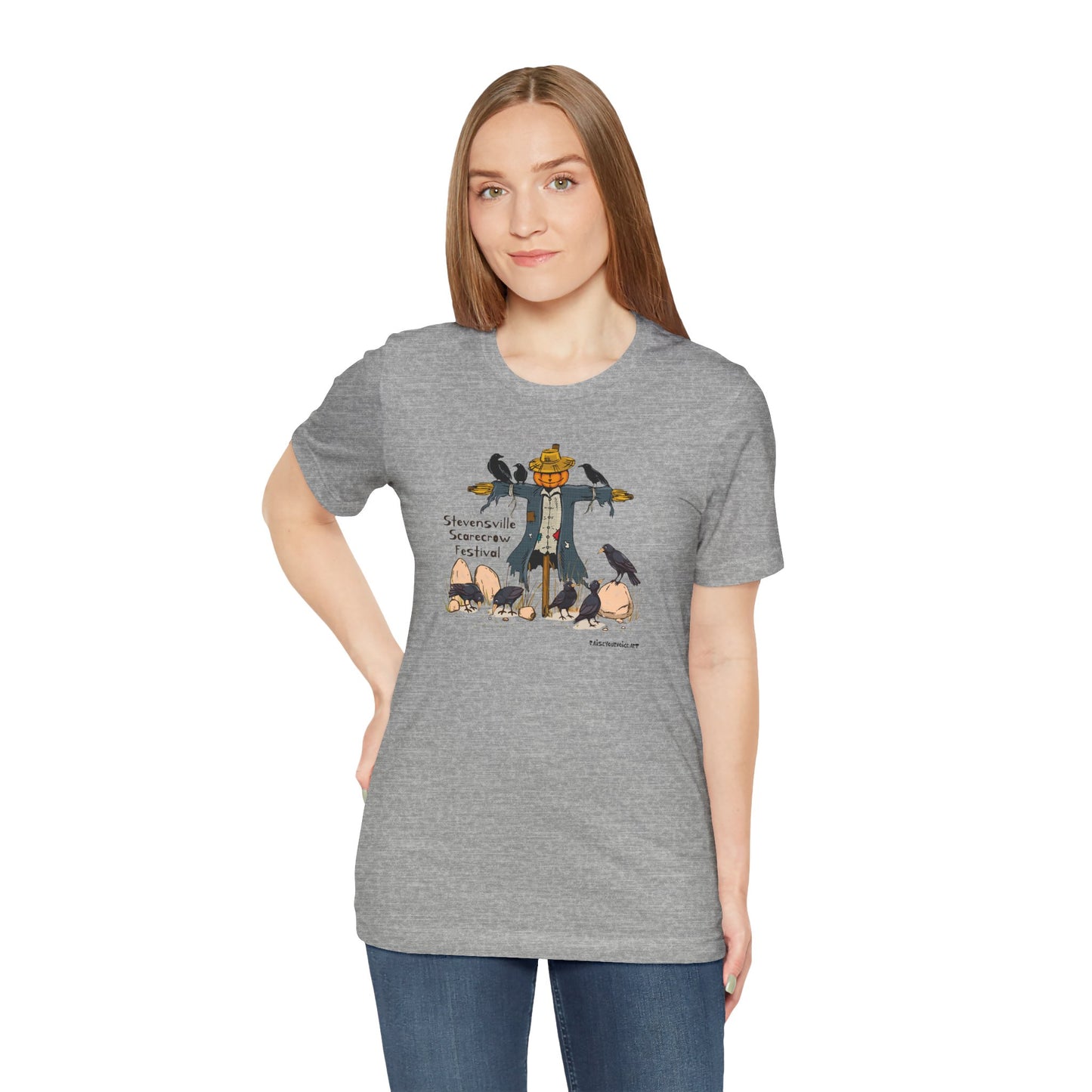 Stevensville Scarecrow Festival – Unisex Jersey Short Sleeve Tee