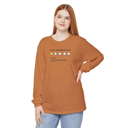 One Star Review, long sleeve tee