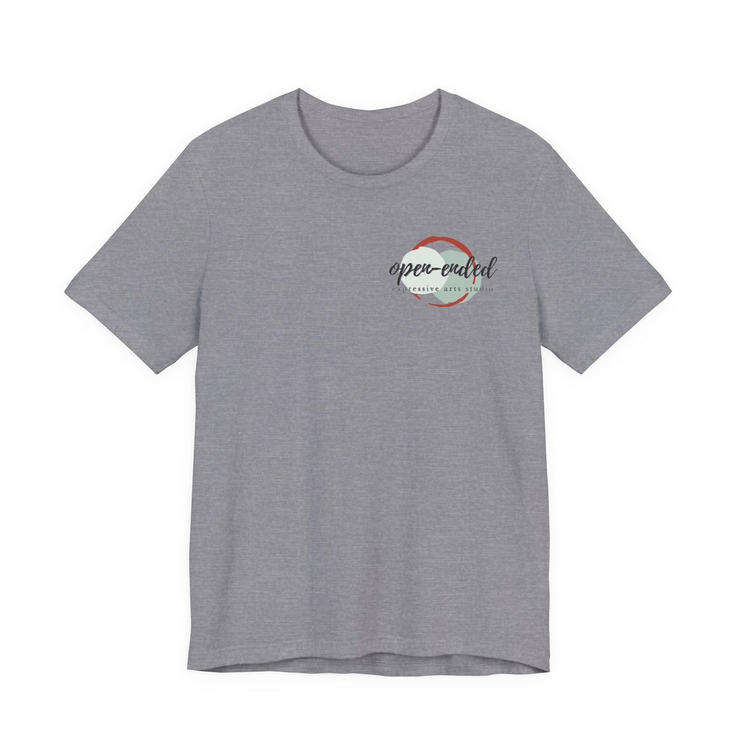 Open Ended Expressive Arts Studio, Unisex Jersey Short Sleeve Tee