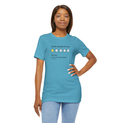 One Star Review, unisex tee