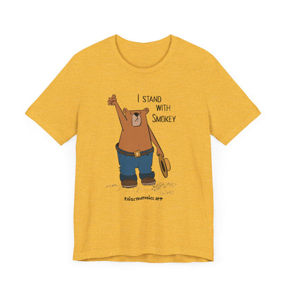 I Stand With Smokey Bear Unisex Tee
