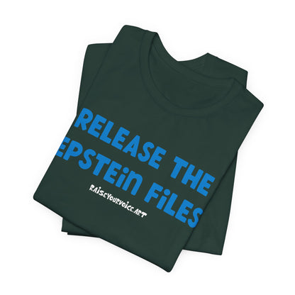 Release the Epstein files, unisex tee
