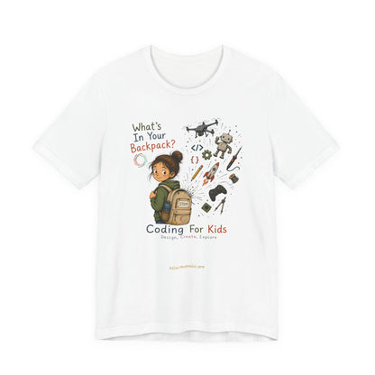 What's in Your Backpack?  Unisex Jersey Short Sleeve Tee