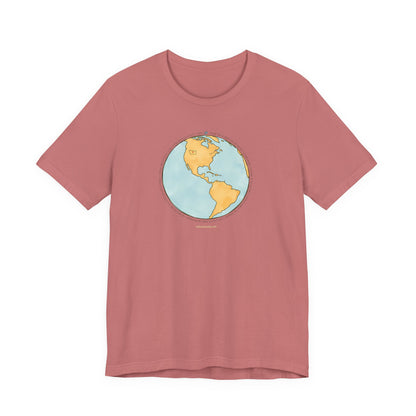 World view, Obama immigration quote, unisex tee
