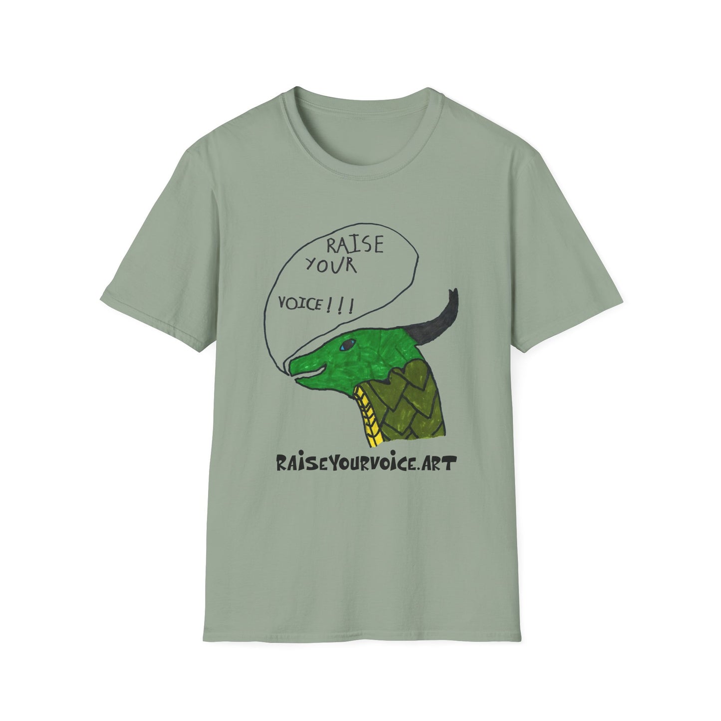 Dragons for the environment tee - unisex soft style tee