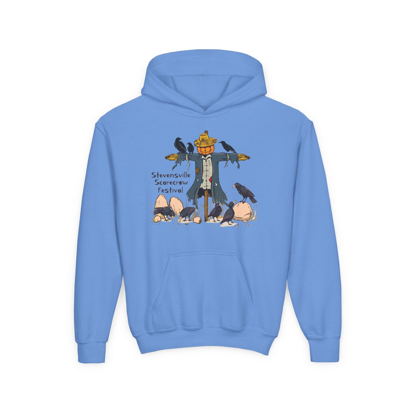 Stevensville Scarecrow Festival – Youth Heavy Blend Hooded Sweatshirt