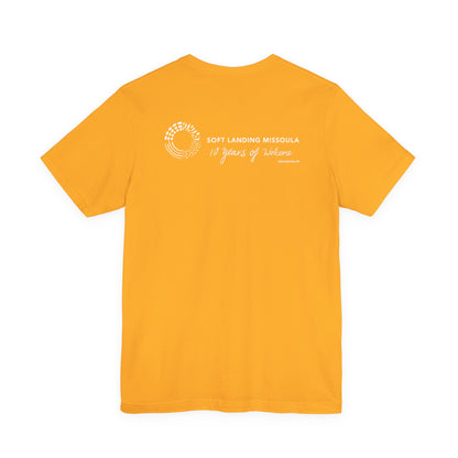 Soft Landing Missoula - 10 Years Welcome, unisex tee.