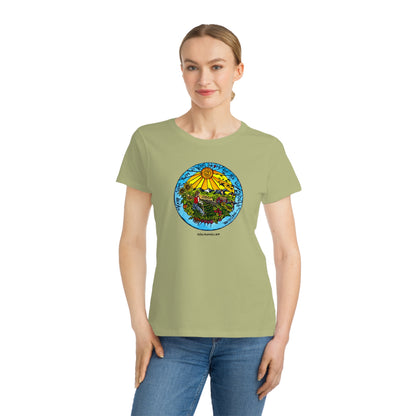 Keep Some Room In Your Heart, women's organic tee