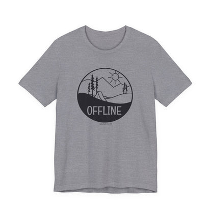Offline,  Unisex Jersey Short Sleeve Tee