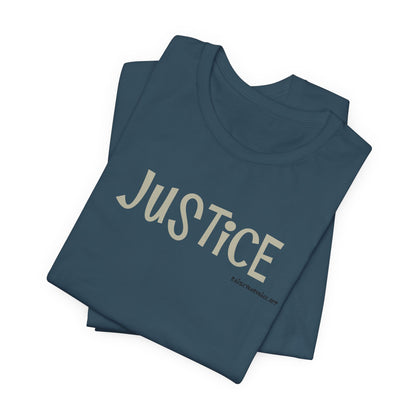 Justice - unisex tee