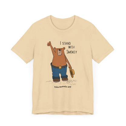 I Stand With Smokey Bear Unisex Tee