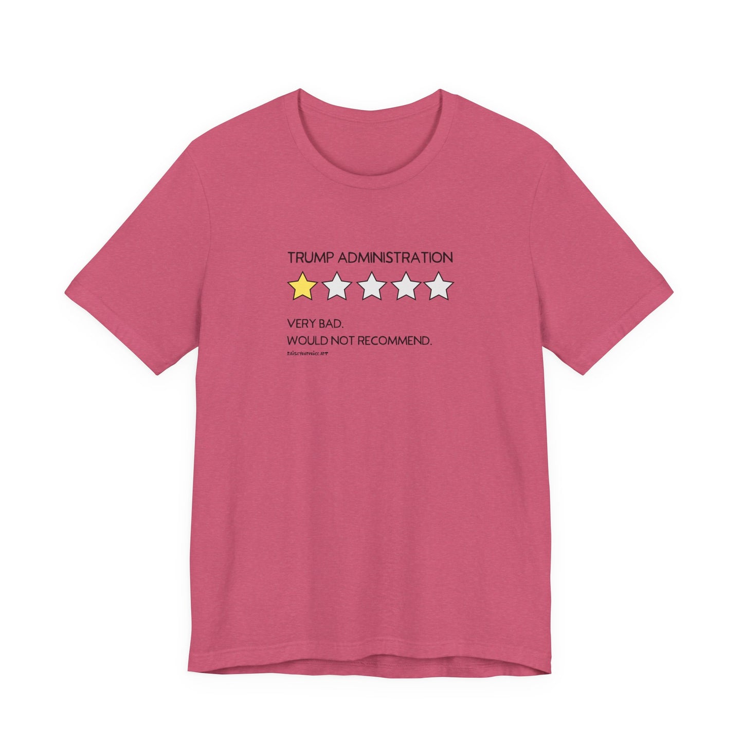One Star Review, unisex tee
