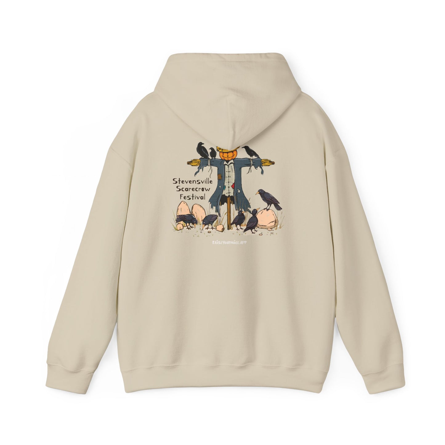 Stevensville Scarecrow Festival – Unisex Heavy Blend™ Hooded Sweatshirt