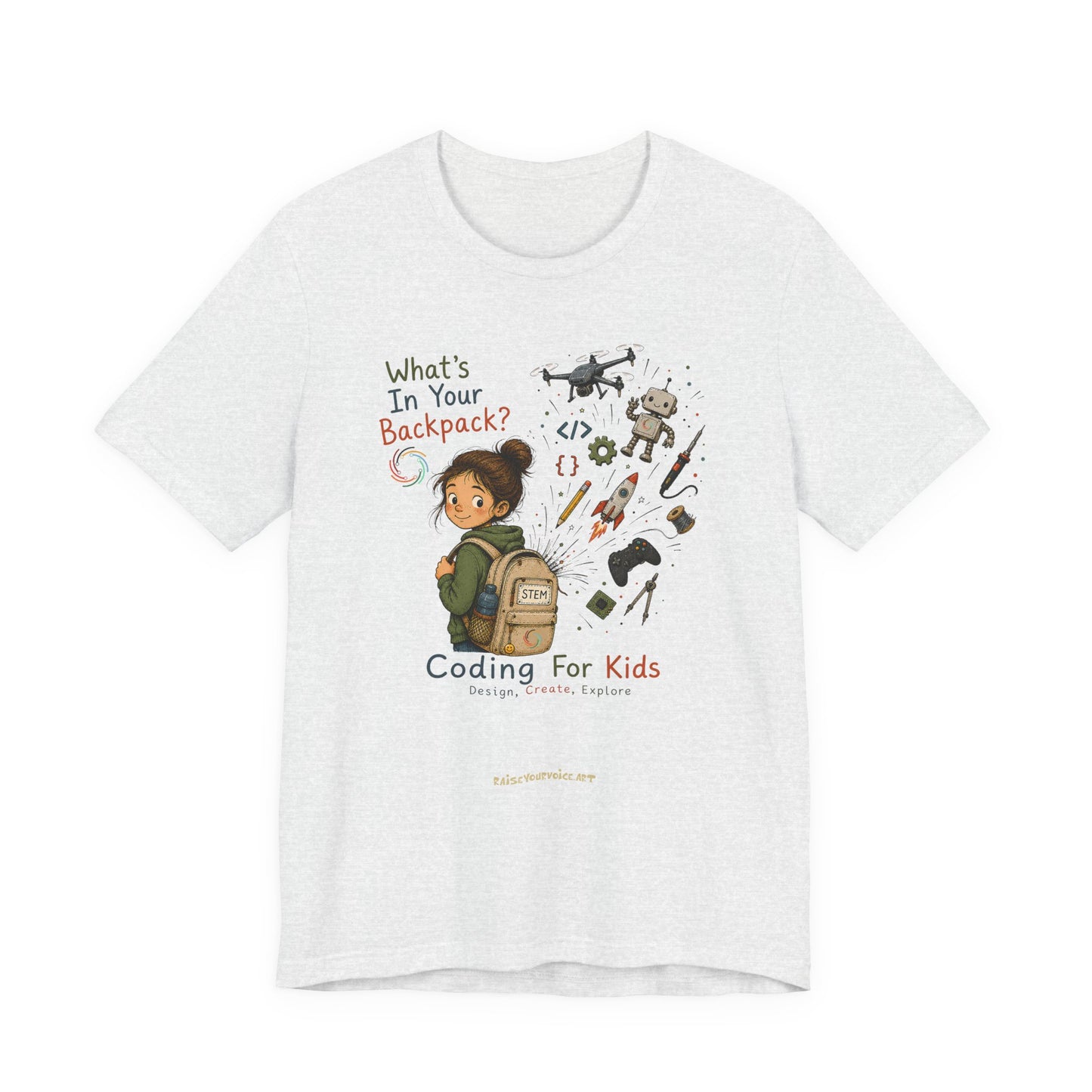 What's in Your Backpack?  Unisex Jersey Short Sleeve Tee