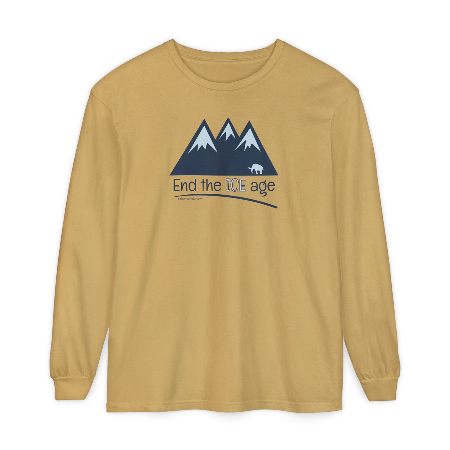 End the ICE age, long sleeve tee