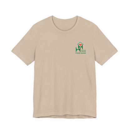 I support Haven House Food Bank – for all who enter, unisex tee