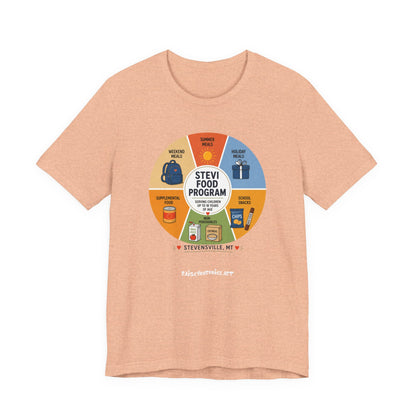 Stevi Food Program – Unisex Jersey Short Sleeve Tee