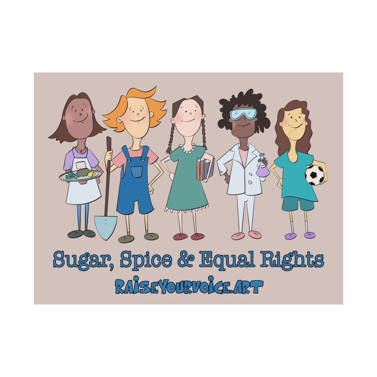 Sugar and Spice and Equal Rights poster