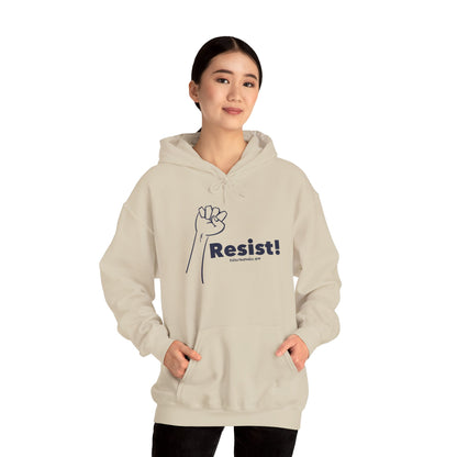Resist! Unisex Heavy Blend Hooded Sweatshirt - Empowerment Apparel