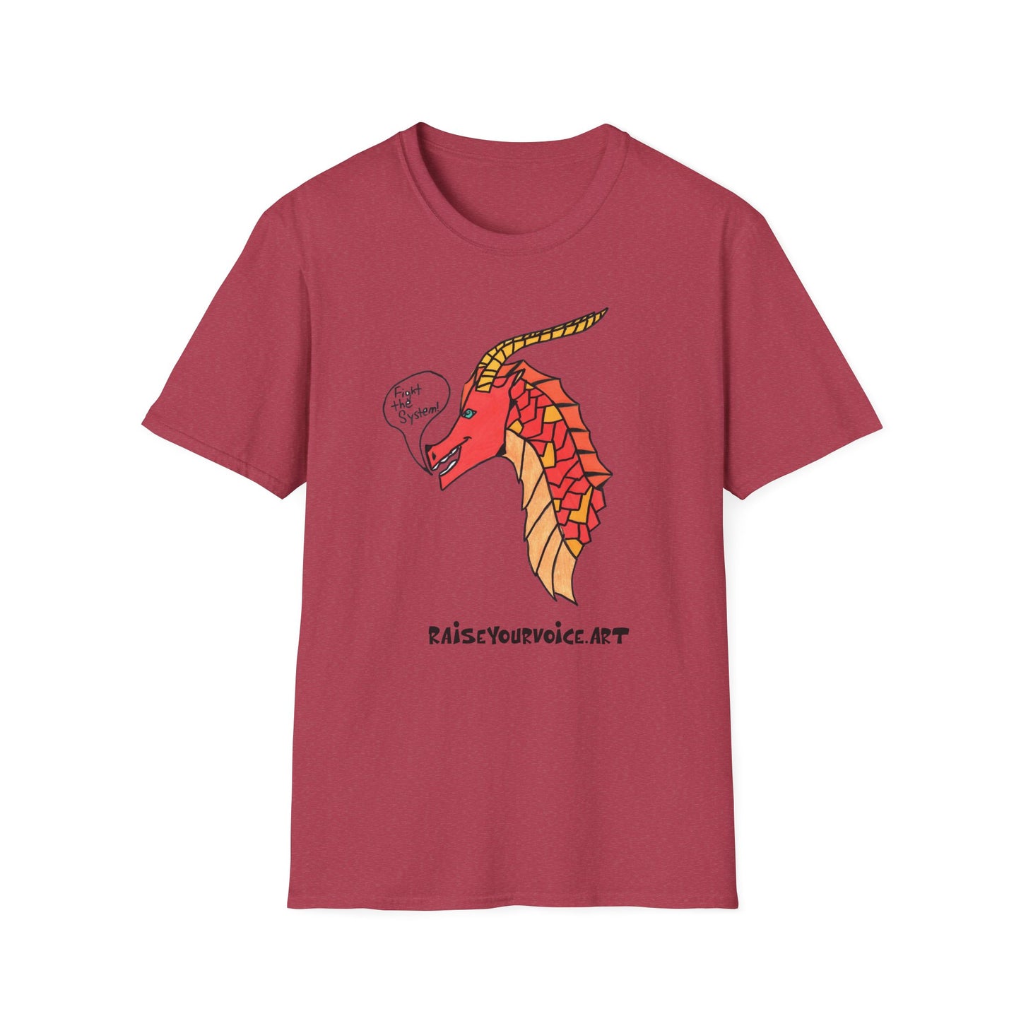 Roar Like  A Dragon Unisex T-Shirt - Raise Your Voice