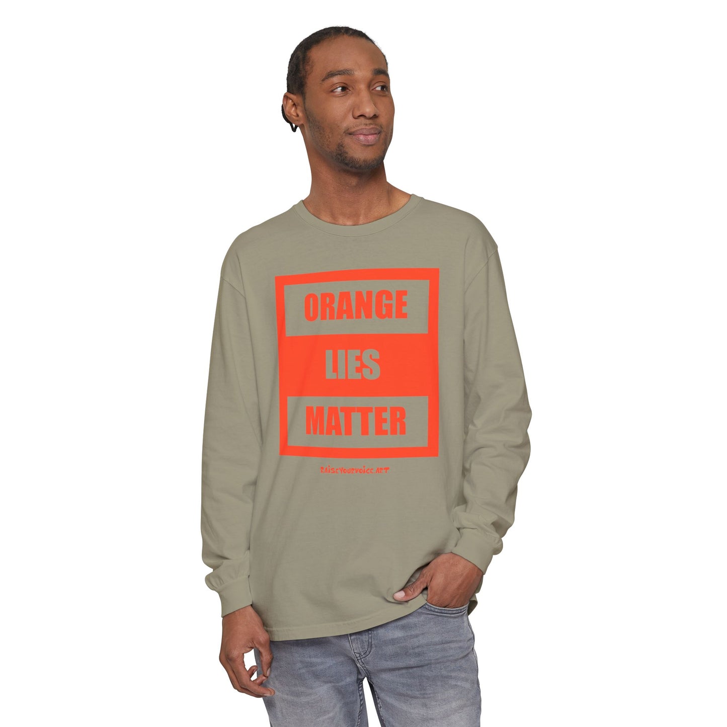 Orange Lies Matter, Long sleeve tee