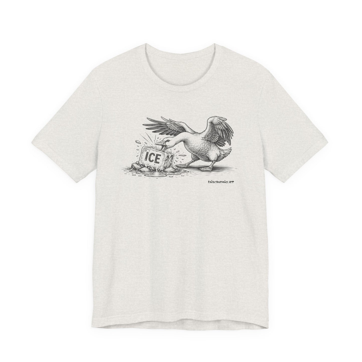 Methods of Resistance: Relentless Chaos - Goose, unisex tee.