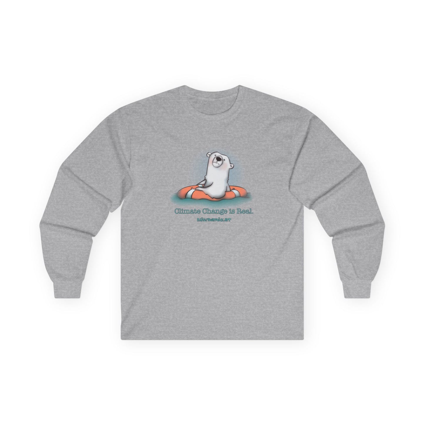 Yes, Climate Change is Real Long Sleeve Tee | Unisex Ultra Cotton
