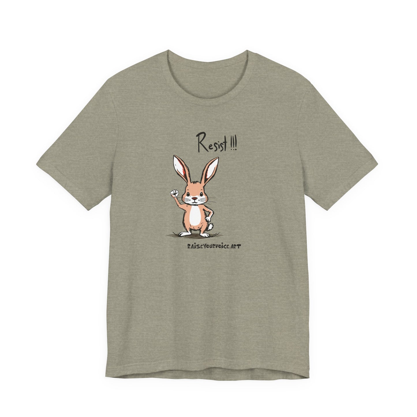 Rabbits Resist! Unisex Tee