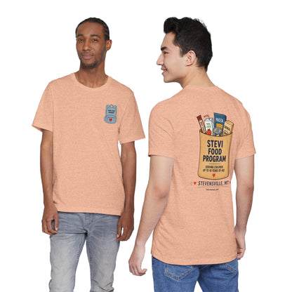 Stevi Food Program Grocery Bag – Unisex Jersey Short Sleeve Tee