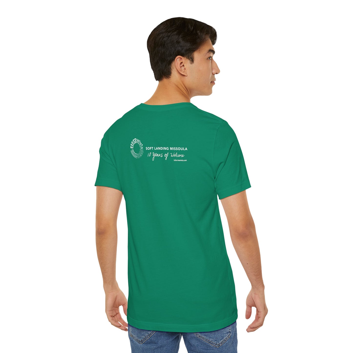 Soft Landing Missoula - 10 Years Welcome, unisex tee.