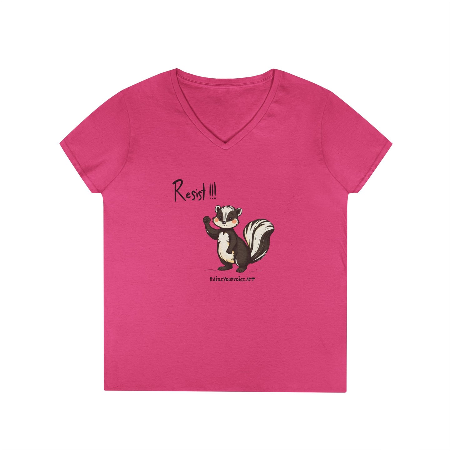 Skunks Resist! Women's Tee