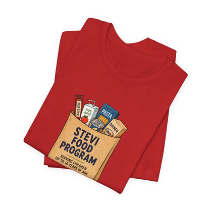 Stevi Food Program Grocery Bag – Unisex Jersey Short Sleeve Tee