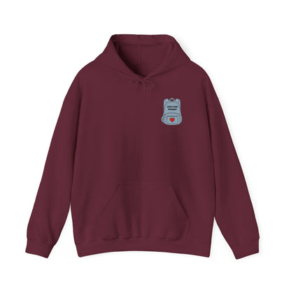 Stevi Food Program In The Round, image on the back – Unisex Heavy Blend™ Hooded Sweatshirt