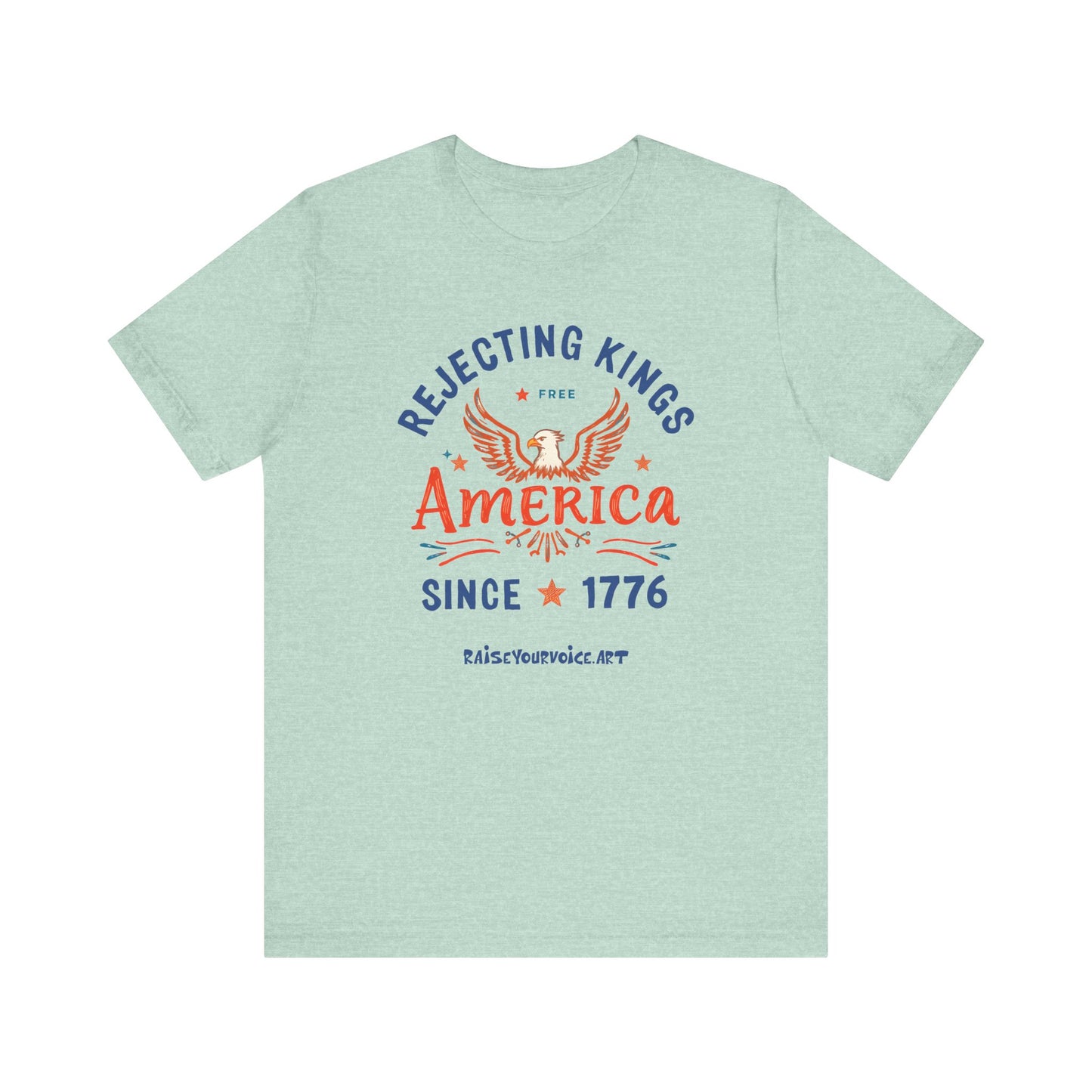 Patriotic Tee for Freedom Lovers, American Flag T-Shirt, 4th of July Outfits, Election Day Apparel, Casual Statement Top
